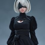 【已經停止販售】SGD STUDIO SGD-002 1/3戰鬥女孩cos尼爾2b小姐(雙版本)