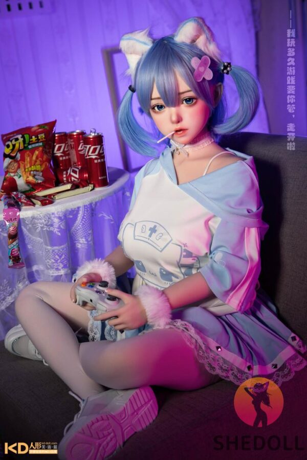 SHEDOLL 矽膠娃娃 148cm C胸 藍眼朵朵2.0 TPE/矽膠(可選版本)