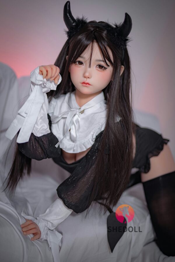 SHEDOLL 矽膠娃娃 148cm 北栀 C胸 TPE/矽膠(客製化妝容)