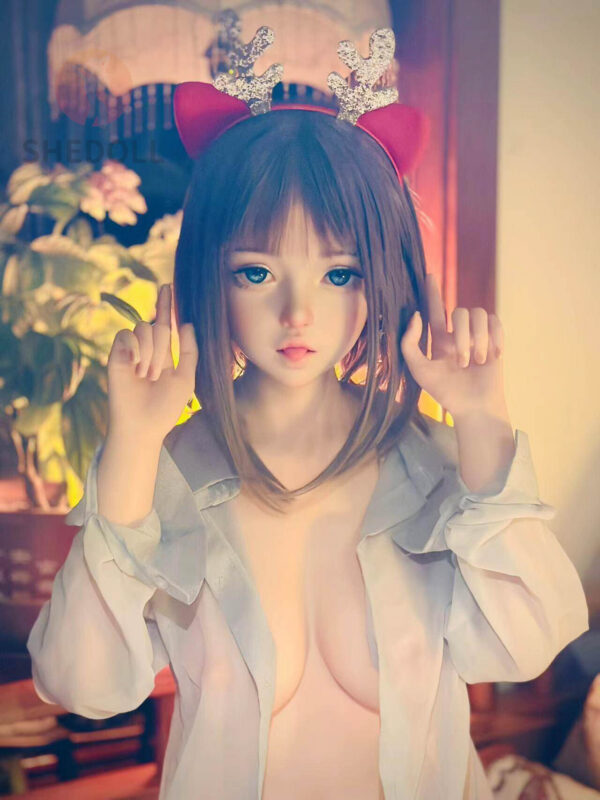 SHEDOLL 矽膠娃娃 148cm C胸 藍眼朵朵 TPE/矽膠(可選版本)