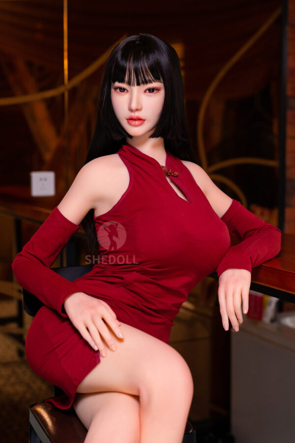 SHEDOLL 矽膠娃娃 158cm F胸 白露 TPE/矽膠(可選版本)