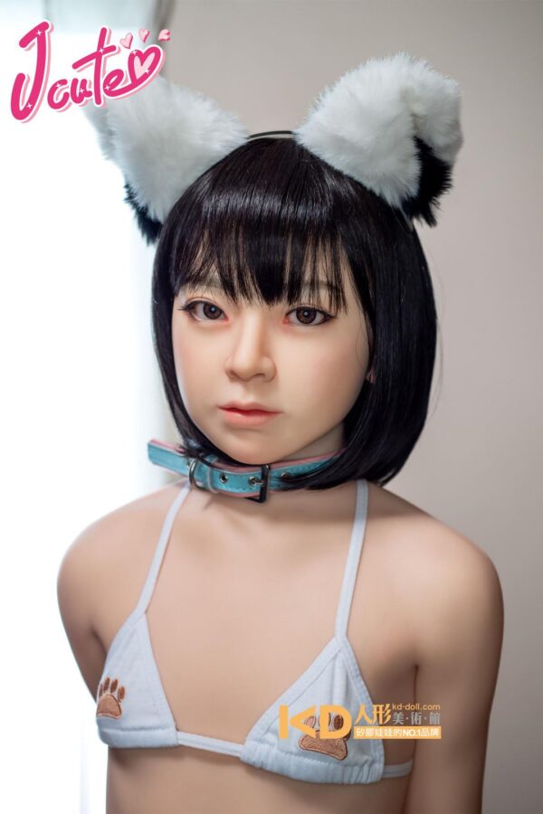 Jcute 羽純 137cm 平胸蘿莉矽膠娃娃 可愛女孩