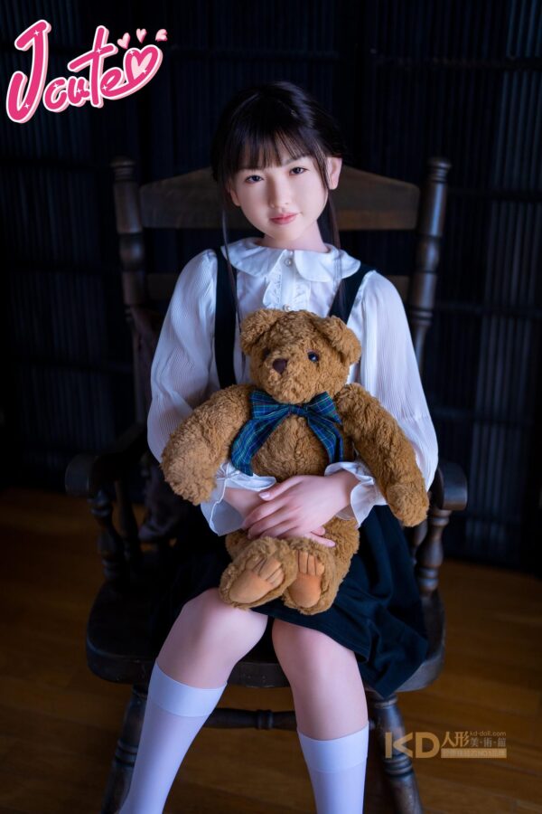 Jcute 美郁 149cm 平胸蘿莉矽膠娃娃