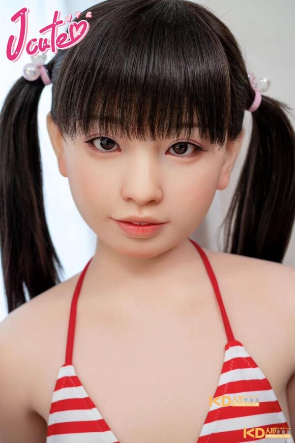 Jcute 澪 149cm 植髮款 平胸蘿莉矽膠娃娃 可愛比基尼