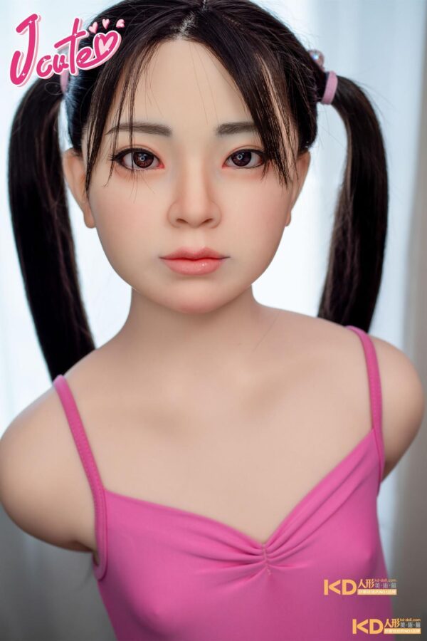 Jcute 羽純 137cm 平胸蘿莉矽膠娃娃 可愛泳裝