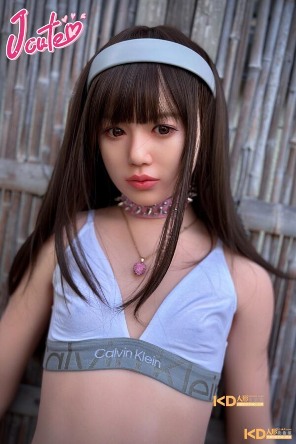 Jcute 陽葵 149cm 平胸蘿莉矽膠娃娃 可愛泳裝
