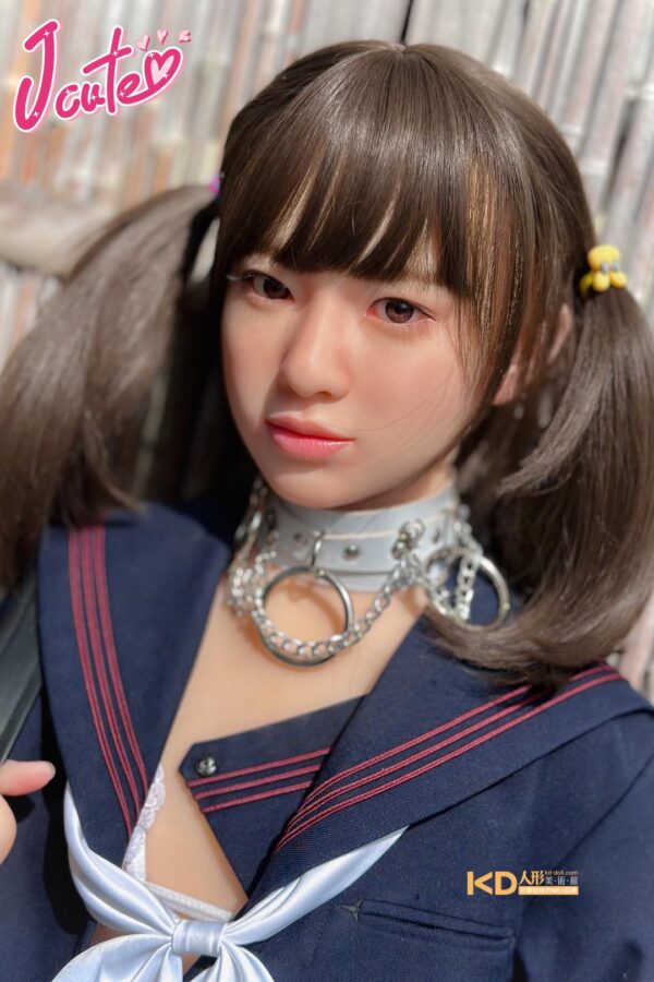 Jcute 萌咲 137cm 矽膠頭+TPE身 平胸蘿莉矽膠娃娃 草莓水手服
