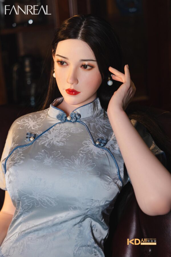 FANREAL 109cm 薇薇 小麥膚 全矽膠半身娃娃