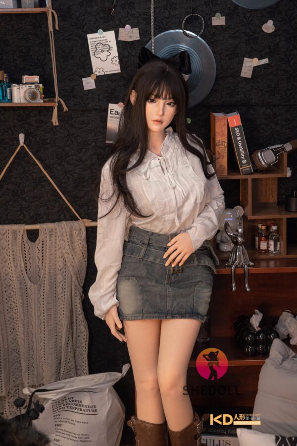 SHEDOLL 矽膠娃娃 158cm 蘇夜歡 TPE/矽膠(可選版本)2.0可動下巴