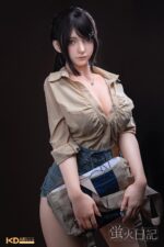 螢火日記 164cm (G胸) 蓮 牛仔褲卡其色襯衫
