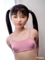 Jcute 唯 133cm 植髮款 平胸蘿莉矽膠娃娃 可愛粉紅泳裝