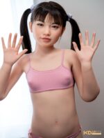 Jcute 唯 133cm 植髮款 平胸蘿莉矽膠娃娃 可愛粉紅泳裝