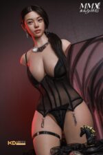 MMX 木木夕伴侶 1號半身 全矽膠 93cm 半身美女夢瑤 黑裙美人