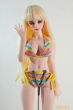 口袋女友 迷你款矽膠可動三分娃娃*A32（60cm）普胸白膚