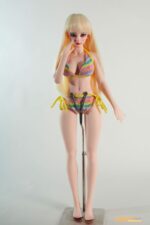 口袋女友 迷你款矽膠可動三分娃娃*A32（60cm）普胸白膚