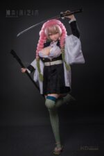 Bcdoll OS155J O03 甘露寺蜜璃 (Mitsuri Kanroji) COS 全矽膠實體娃娃 可加價($3000)升級大全套衣服哦!