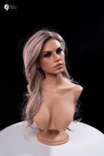 RZRDoll 人造人【AP高定藝術頭雕】艾莎 elsa｜雕像級工藝版（標配：植髮） 胸像版(頭雕可拆卸) （可選小麥膚色/仿生色）AP02