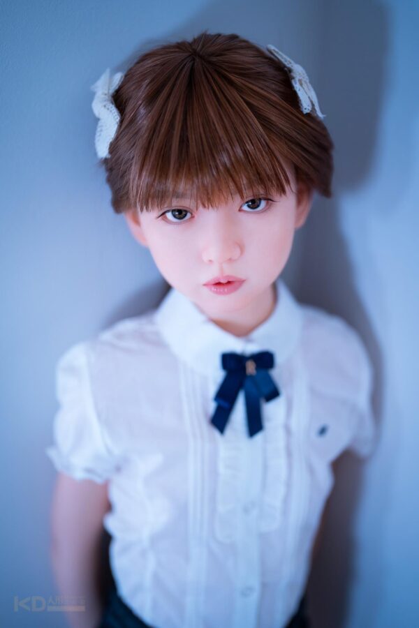 Jcute 衣音 137cm 平胸蘿莉矽膠娃娃 可愛女孩