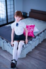 Jcute 衣音 137cm 平胸蘿莉矽膠娃娃 可愛女孩