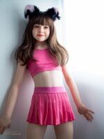 Jcute GB28 cutie 137cm 平胸蘿莉矽膠娃娃