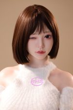 時分歡 皮紋款全矽膠實體娃娃 可閉眼款(可加價升級) 芯芯 159cm
