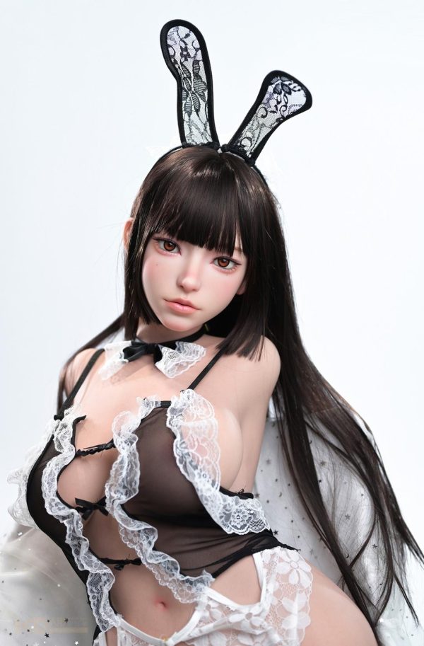 FUDOLL 80cm 白桃 全矽膠半身娃娃-雙通道 帶頭17KG