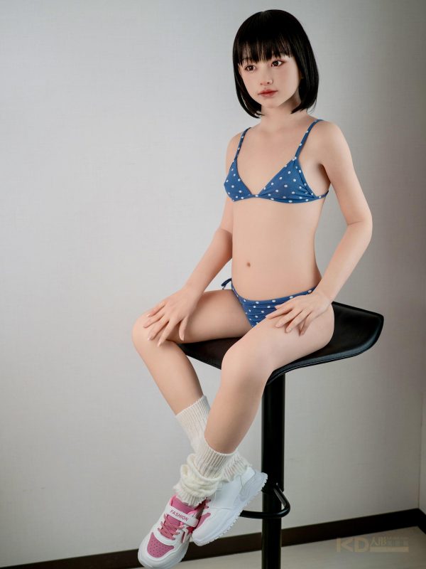 Jcute 遙(はるか) 144cm(A) 頭身一體矽膠娃娃 藍色比基尼
