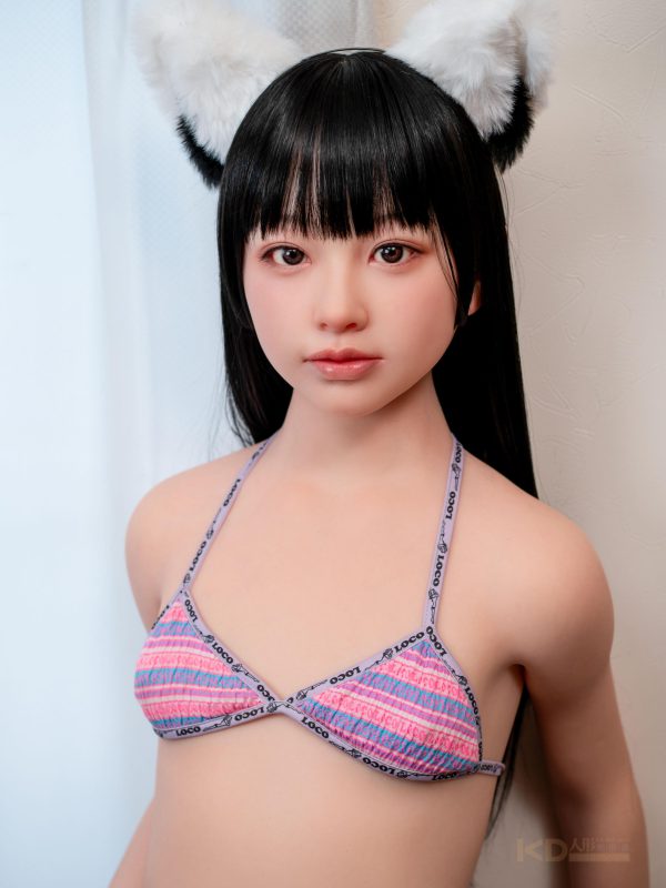Jcute 遙(はるか) 144cm(A) 頭身一體矽膠娃娃 紫色比基尼
