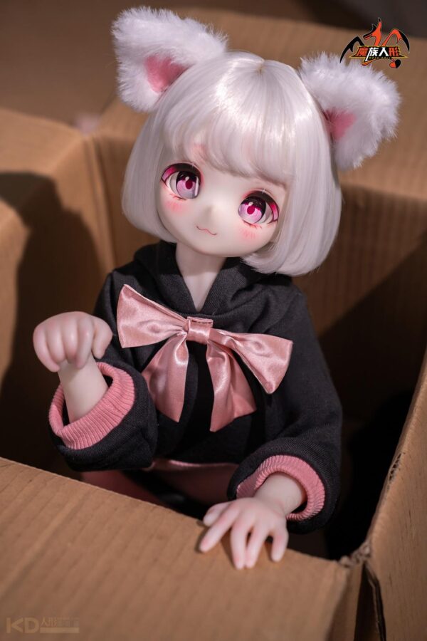 MOZU 魔族人形 65cm 小喵 PVC頭＋TPE身體 大全套 (可升級身體材質)