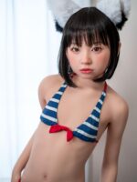 Jcute 茉 137cm 平胸蘿莉矽膠娃娃 水手比基尼
