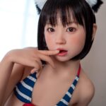 Jcute 茉 137cm 平胸蘿莉矽膠娃娃 水手比基尼
