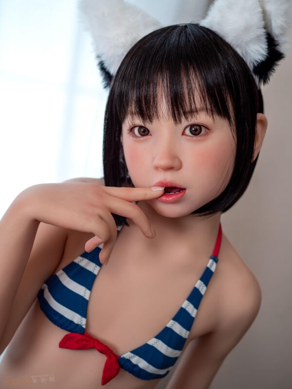 Jcute 茉 137cm 平胸蘿莉矽膠娃娃 水手比基尼