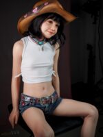 Jcute GB28 cutie 137cm 平胸蘿莉矽膠娃娃 西部女牛仔