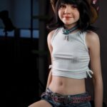 Jcute GB28 cutie 137cm 平胸蘿莉矽膠娃娃 西部女牛仔
