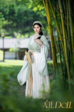 AJL 阿加魯 全矽膠等身娃娃 155cm 佳米 古典佳人：圖片 6