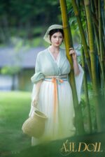 AJL 阿加魯 全矽膠等身娃娃 155cm 佳米 古典佳人：圖片 5