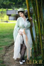 AJL 阿加魯 全矽膠等身娃娃 155cm 佳米 古典佳人：圖片 4