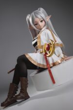 Bcdoll NS146cm N02A 送杖的芙莉蓮(frieren) COS 全矽膠實體娃娃 送大全套衣服再送你杖哦!：圖片 6