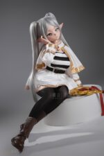 Bcdoll NS146cm N02A 送杖的芙莉蓮(frieren) COS 全矽膠實體娃娃 送大全套衣服再送你杖哦!：圖片 5