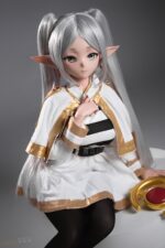 Bcdoll NS146cm N02A 送杖的芙莉蓮(frieren) COS 全矽膠實體娃娃 送大全套衣服再送你杖哦!：圖片 4