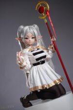 Bcdoll NS146cm N02A 送杖的芙莉蓮(frieren) COS 全矽膠實體娃娃 送大全套衣服再送你杖哦!：圖片 2
