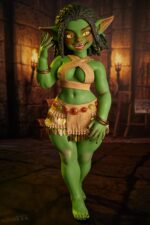 Climax Doll Si70cm AT Kaela (green) 全矽膠版本