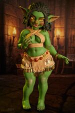 Climax Doll Si70cm AT Kaela (green) 全矽膠版本