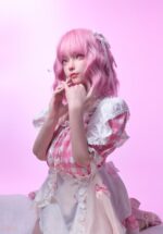 FUDOLL 152cm 全矽膠皮紋款娃娃 粉紅少女 憶夏：圖片 3