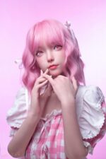 FUDOLL 152cm 全矽膠皮紋款娃娃 粉紅少女 憶夏