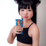 Jcute 幼澪 128cm 黑背心 平胸蘿莉矽膠娃娃