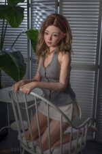 JS-doll 全矽膠皮紋款 149cm 125B Una 灰衣小可愛：圖片 4