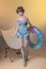 JS-doll 全矽膠皮紋款 149cm 96B 泳裝女孩：圖片 6