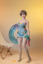 JS-doll 全矽膠皮紋款 149cm 96B 泳裝女孩：圖片 3