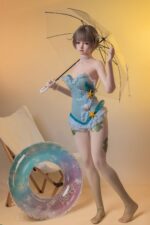 JS-doll 全矽膠皮紋款 149cm 96B 泳裝女孩：圖片 2